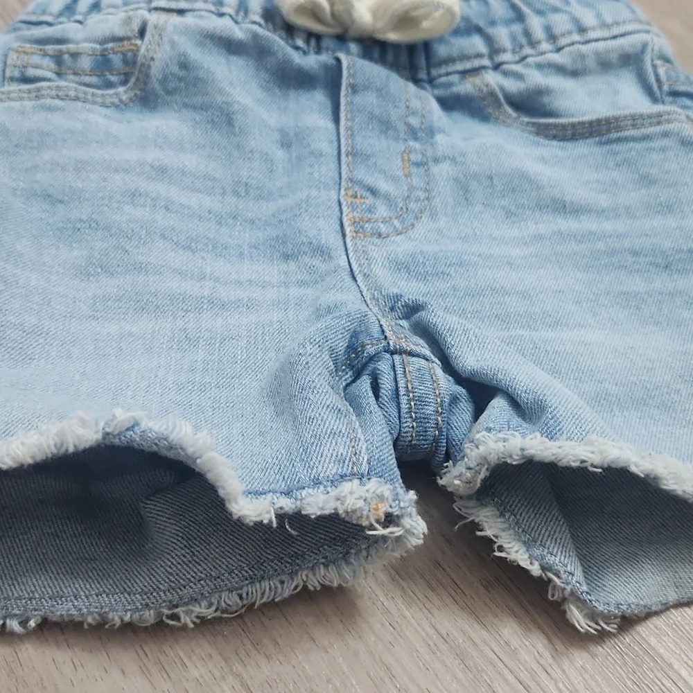 Old Navy Light Blue Kids Denim Shorts